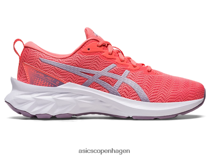 Asics novablast 2 klasse skole papaya/skumringsviol Z206F64285