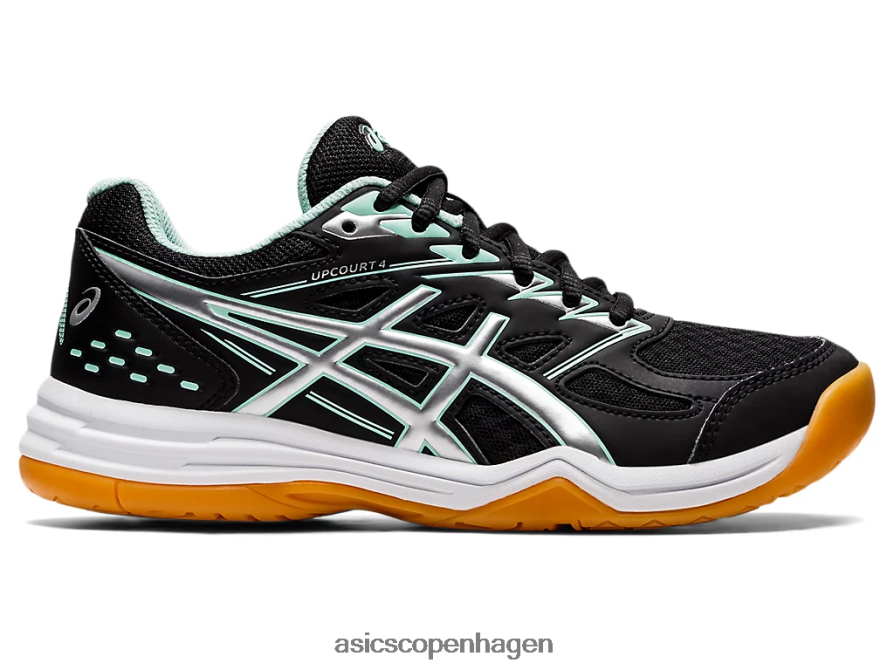 Asics upcourt 4 klasse skole sort/frisk is Z206F64456