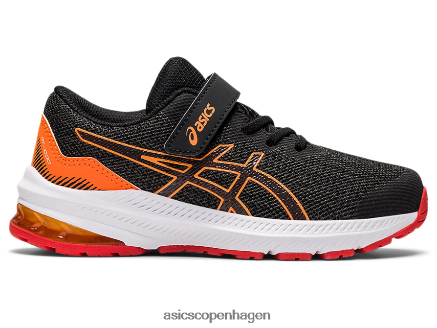 Asics gt-1000 11 førskole grafitgrå/ildrød Z206F64458