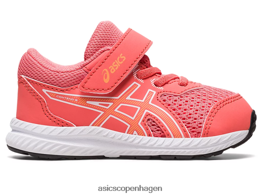 Asics bestride 8 småbørnsstørrelse papaya/sommerklit Z206F64232