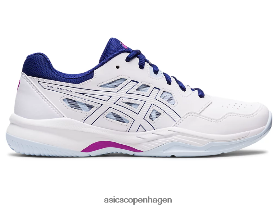 Asics gel-renma hvid/dykke blå Z206F63096