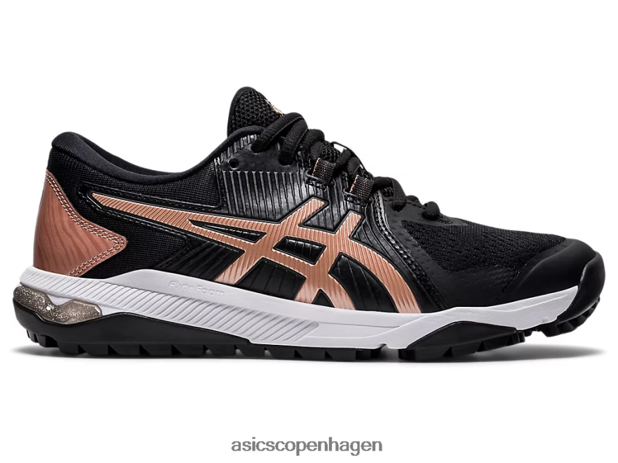 Asics gel-kursus glide sort/rosaguld Z206F64056