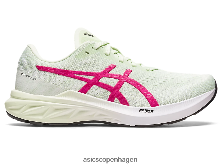 Asics dynablast 3 hviske grøn/pink rave Z206F62293