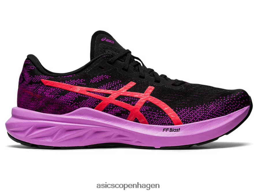 Asics dynablast 3 sort/rød alarm Z206F62729
