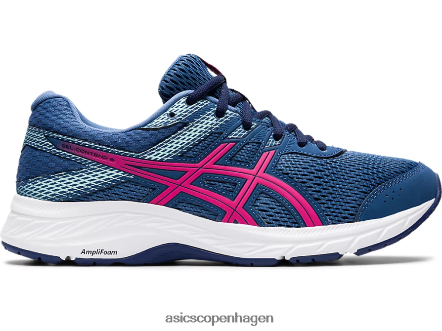Asics gel-contend 6 grand shark/pink glo Z206F64180