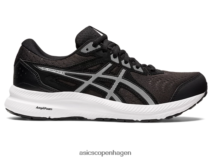 Asics gel-contend 8 sort hvid Z206F62684