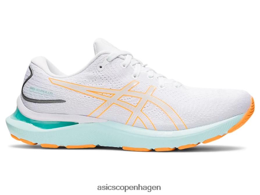 Asics gel-cumulus 24 hvid/orange pop Z206F63232
