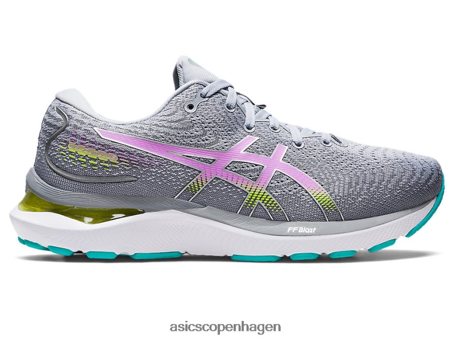 Asics gel-cumulus 24 piemontegrå/lavendel glød Z206F62715