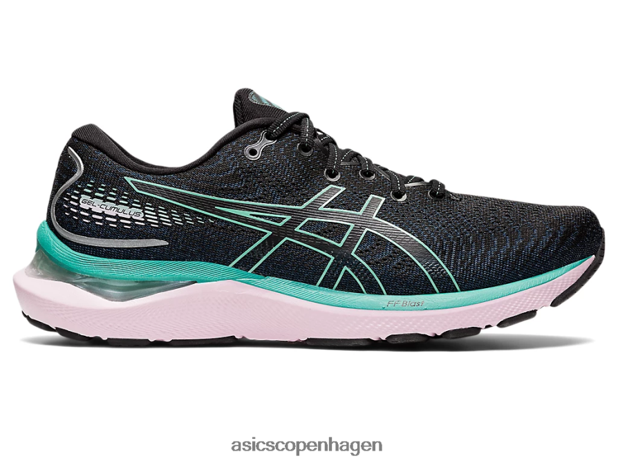 Asics gel-cumulus 24 sort/salvie Z206F63237
