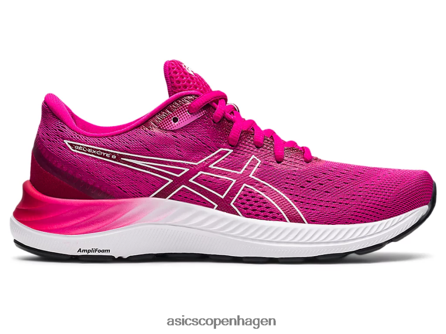 Asics gel-excite 8 pink rave/hvid Z206F63710