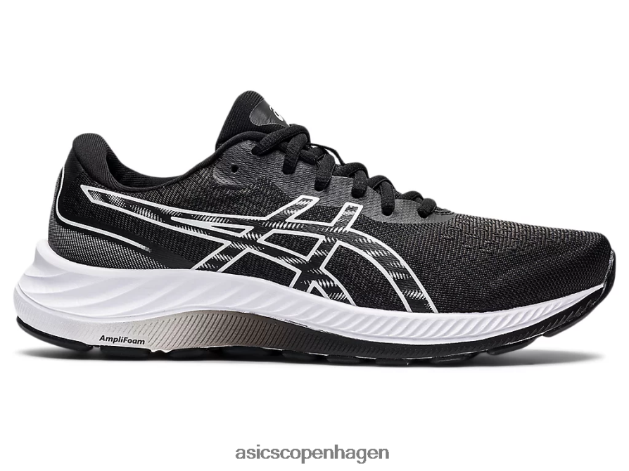 Asics gel-excite 9 bred sort hvid Z206F63244
