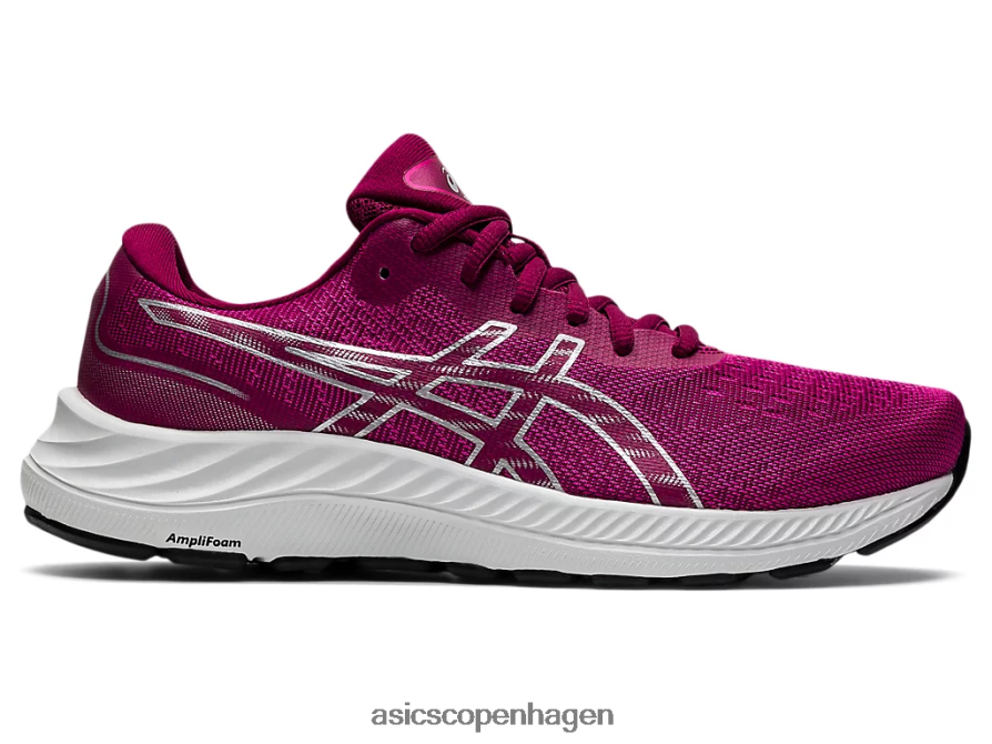 Asics gel-excite 9 fuchsia rød/rent sølv Z206F63257