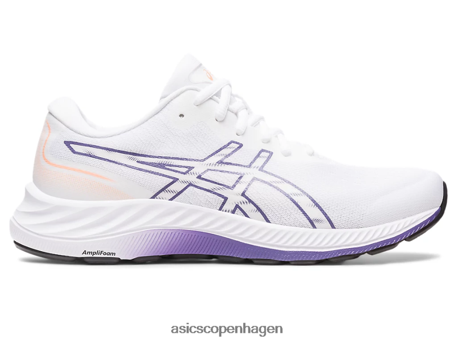 Asics gel-excite 9 hvid/støvet lilla Z206F62392