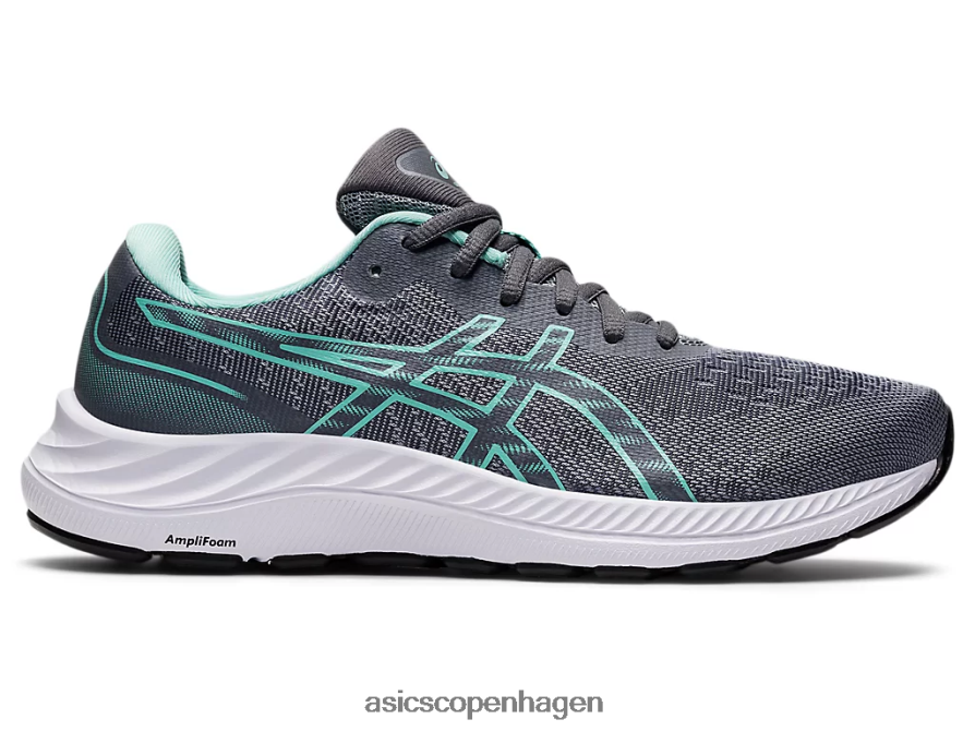 Asics gel-excite 9 pladesten/oasegrøn Z206F63238