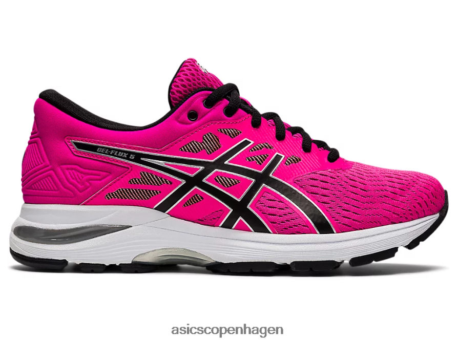 Asics gel-flux 5 pink glo/sort Z206F62664