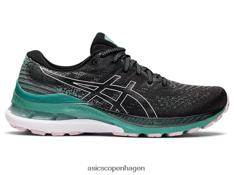 Asics gel-kayano 28 sort/salvie Z206F63575