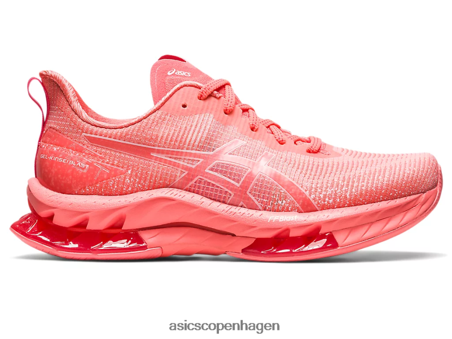 Asics gel-kinsei blast le 2 papaya/hvid Z206F62287