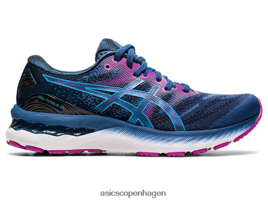 Asics gel-nimbus 23 grand shark/digital aqua Z206F64091