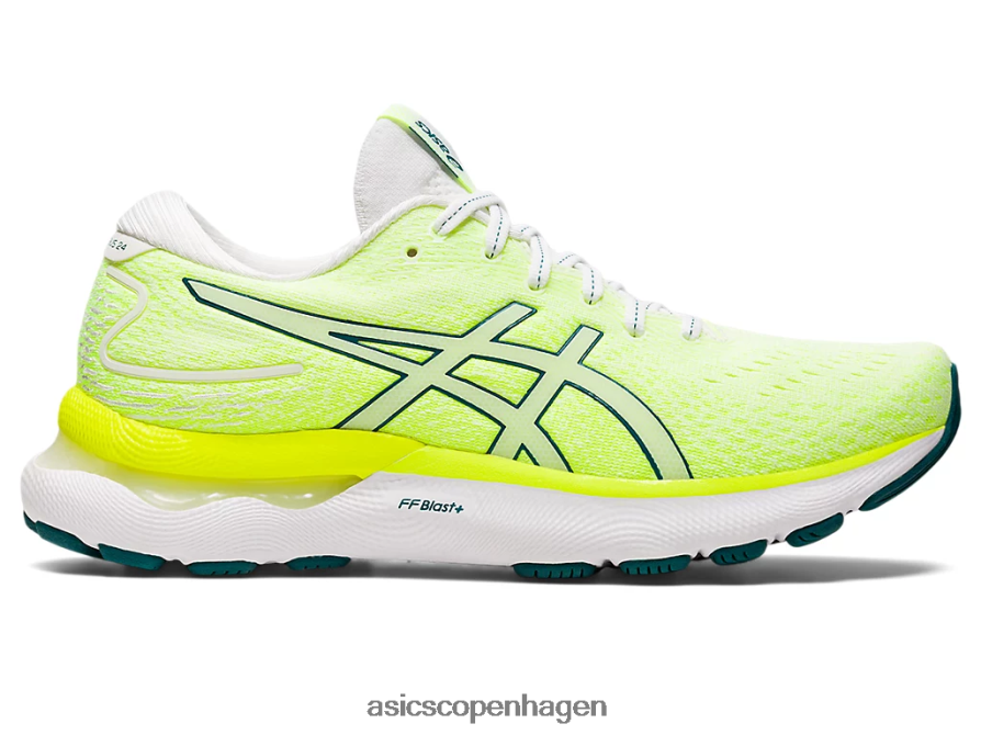 Asics gel-nimbus 24 hvid/fløjlsfyr Z206F62974