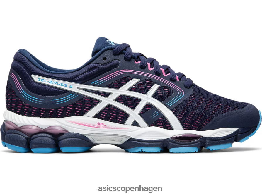 Asics gel-ziruss 3 peacoat/hvid Z206F64191