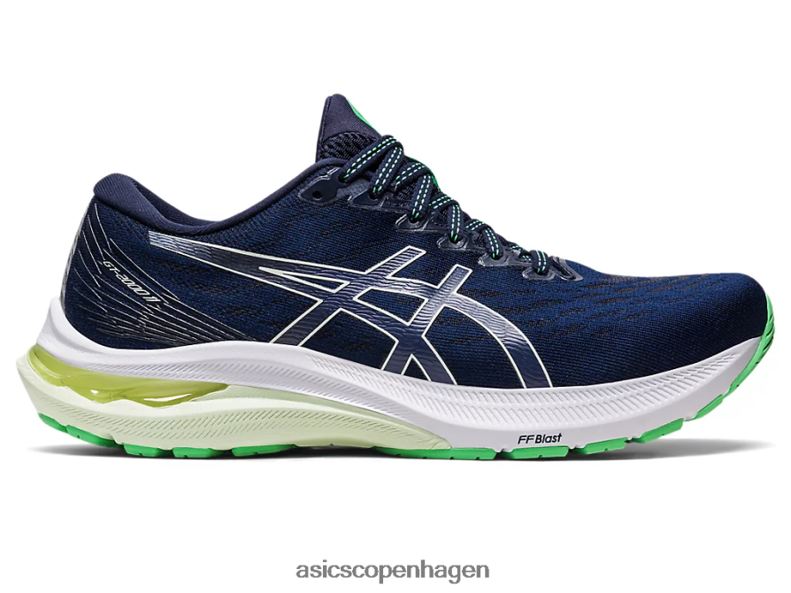 Asics gt-2000 11 midnat/hviskegrøn Z206F62642