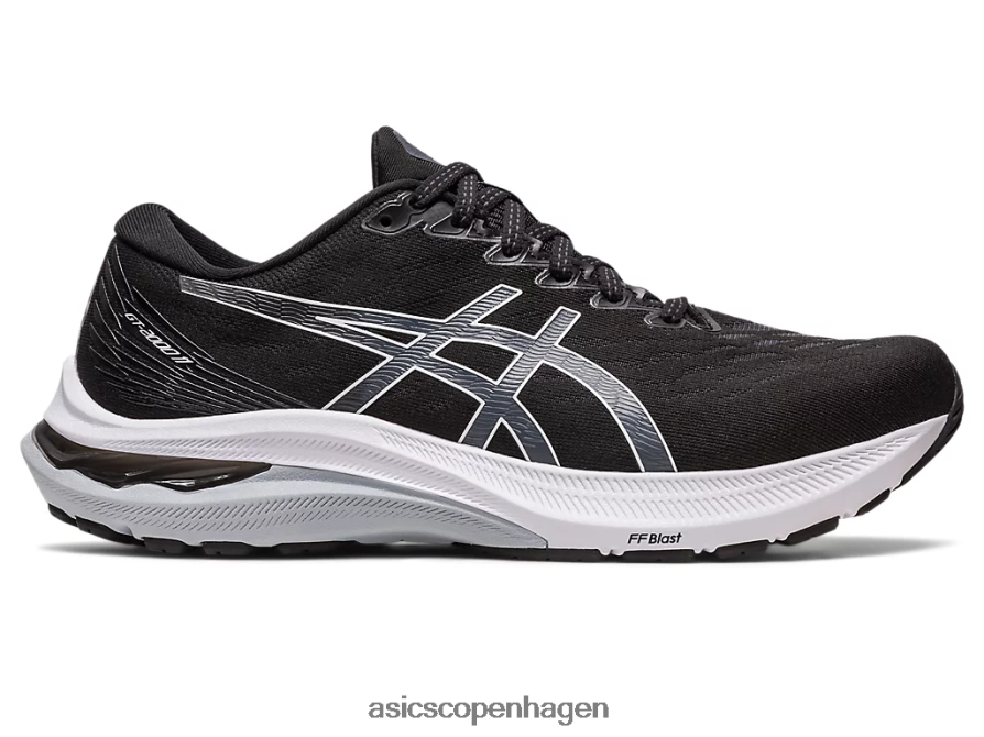 Asics gt-2000 11 sort hvid Z206F62645