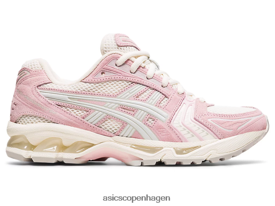 Asics gel-kayano 14 fløde/lyserødt salt Z206F62638