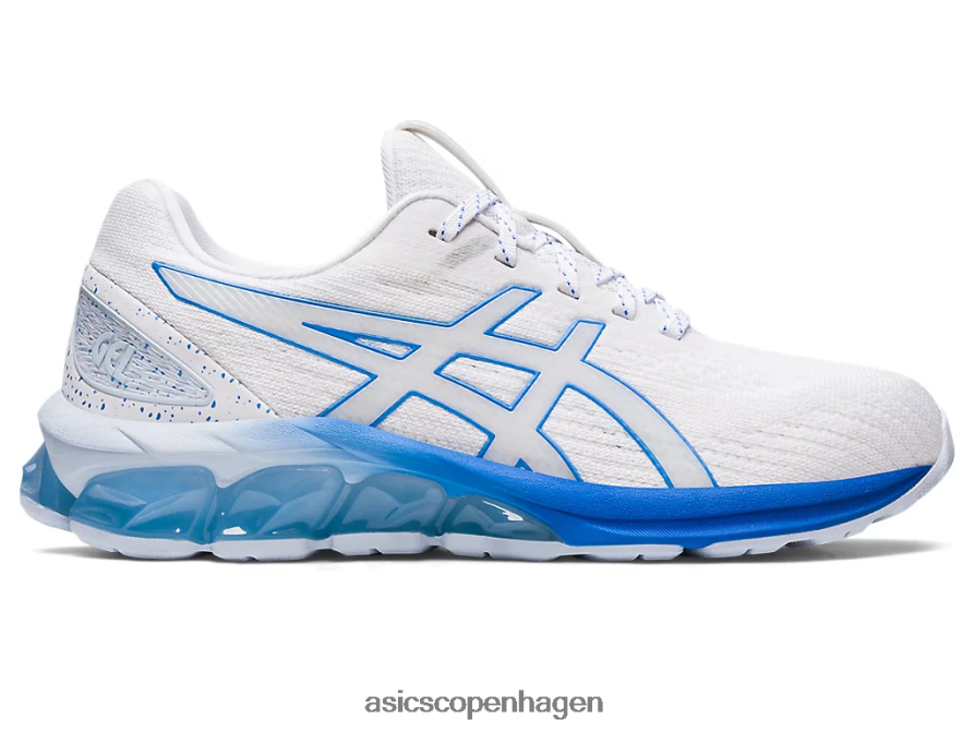 Asics gel-kvante 180 vii hvid/blå kyst Z206F62918