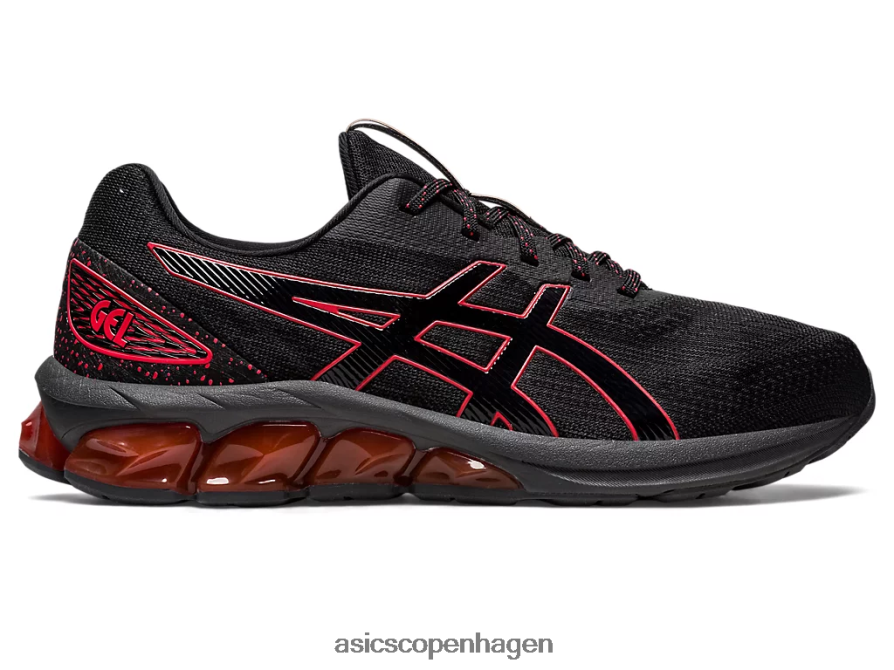 Asics gel-kvante 180 vii sort/rød alarm Z206F6742