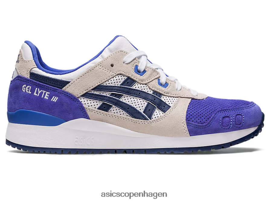Asics gel-lyte iii og safir/indigo blå Z206F6225