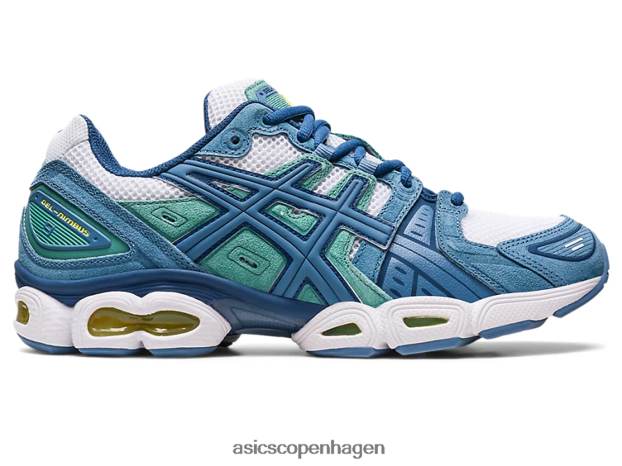 Asics gel-nimbus 9 hvid/grå tandtråd Z206F6551