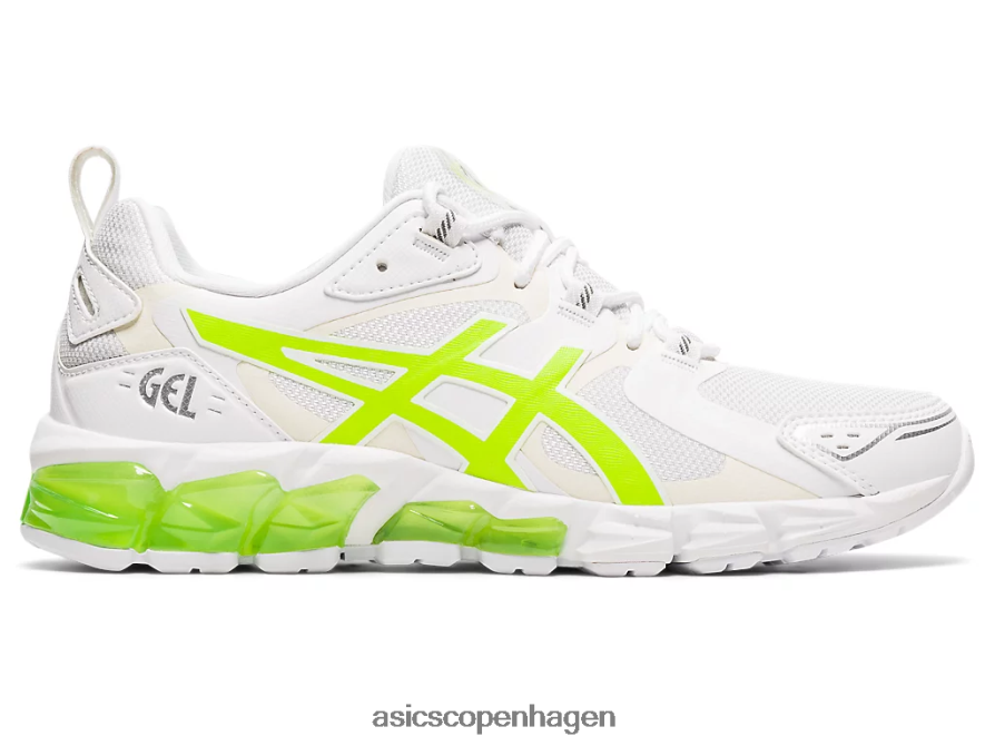 Asics gel-quantum 180 hvid/faregrøn Z206F64036