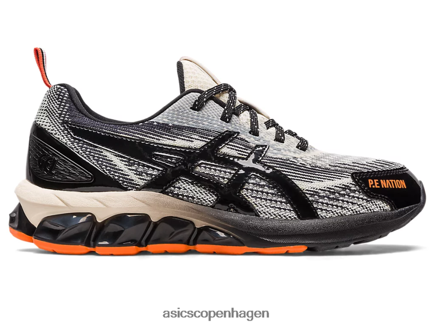 Asics p.e nation x gel-quantum 180 vii elfenben/sort Z206F62381