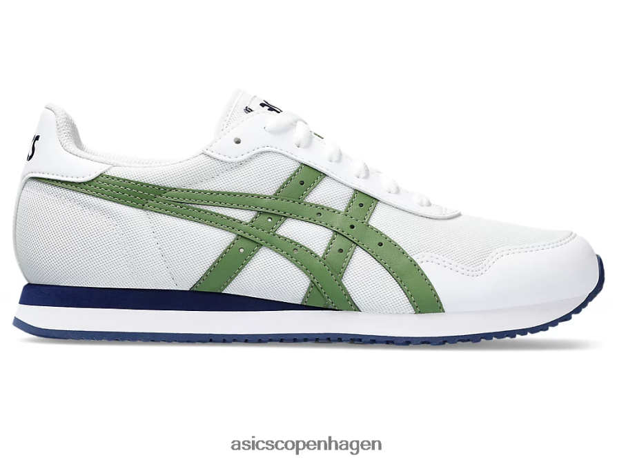 Asics tigerløber hvid/cedergrøn Z206F6208