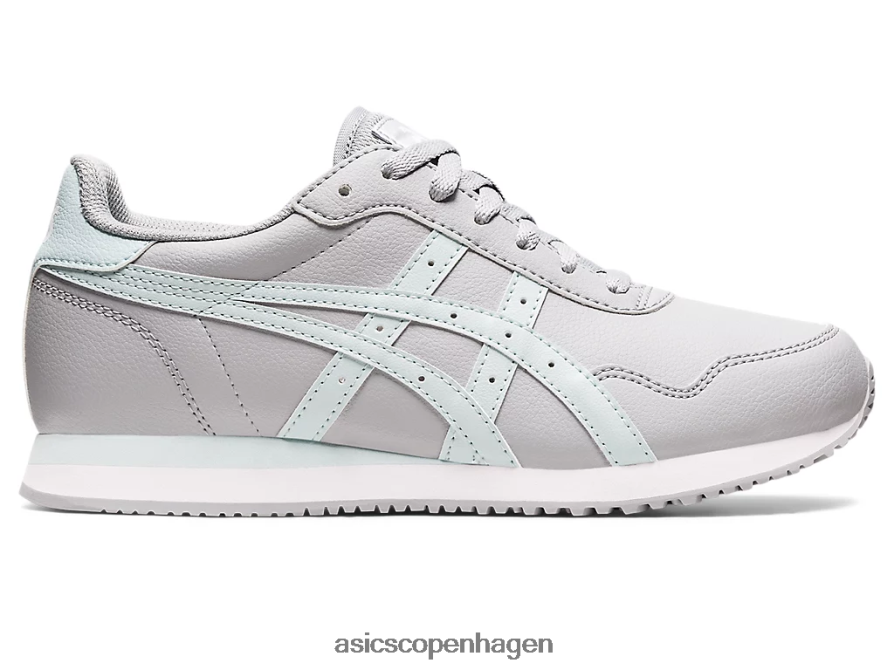 Asics tigerløber piemontegrå/akva engel Z206F63143