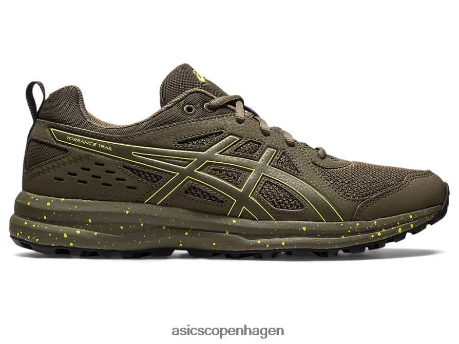 Asics torrance spor brun sten/citrongnist Z206F6220