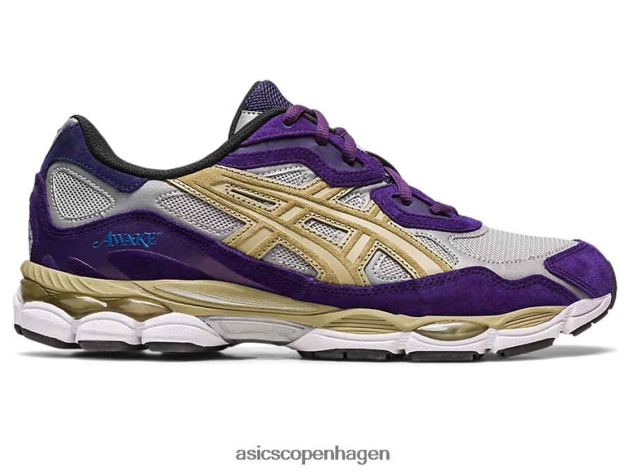 Asics vågen ny x gel-nyc ren sølv/gotisk drue Z206F6307