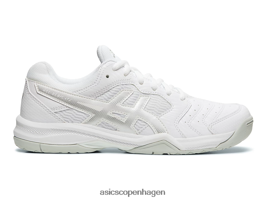 Asics gel-dedikeret 6 hvid/sølv Z206F62592
