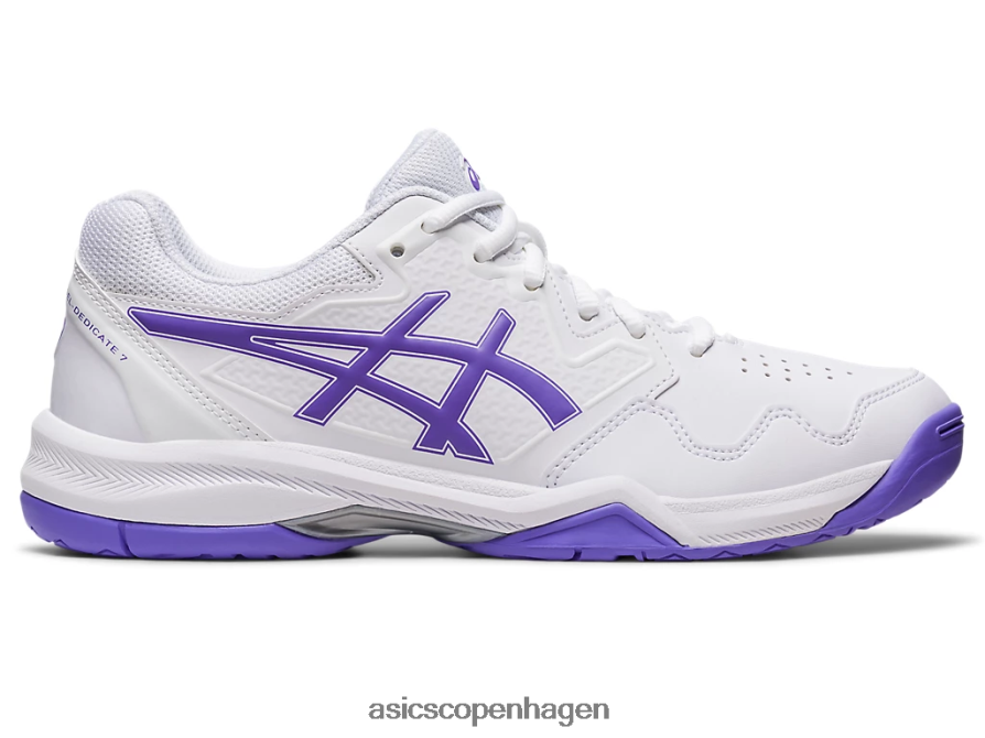 Asics gel-dedikeret 7 hvid/ametyst Z206F62462