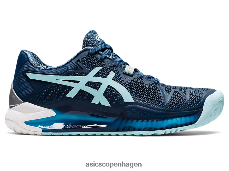Asics gel-opløsning 8 bred lys indigo/klar blå Z206F63521