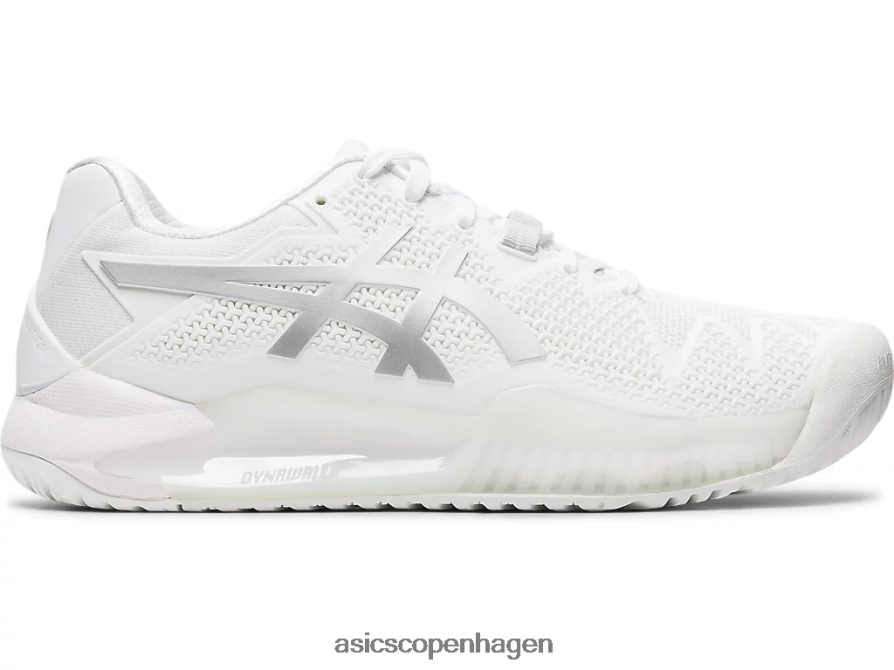 Asics gel-opløsning 8 hvid/ren sølv Z206F64186