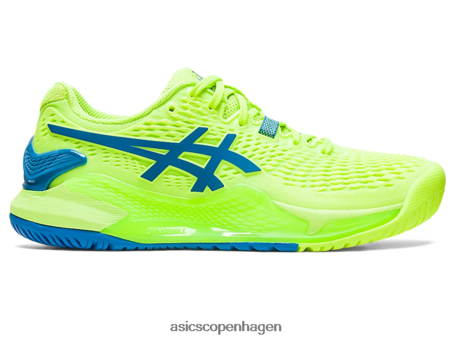 Asics gel-opløsning 9 fare grøn/genfødt blå Z206F62170