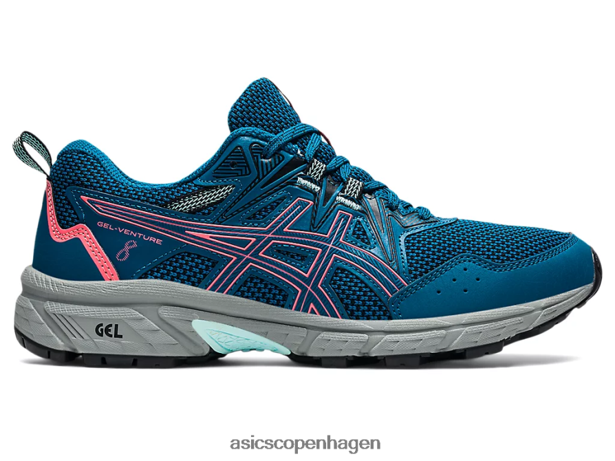 Asics gel-venture 8 dybhavsgrønnand/flammende koral Z206F63612