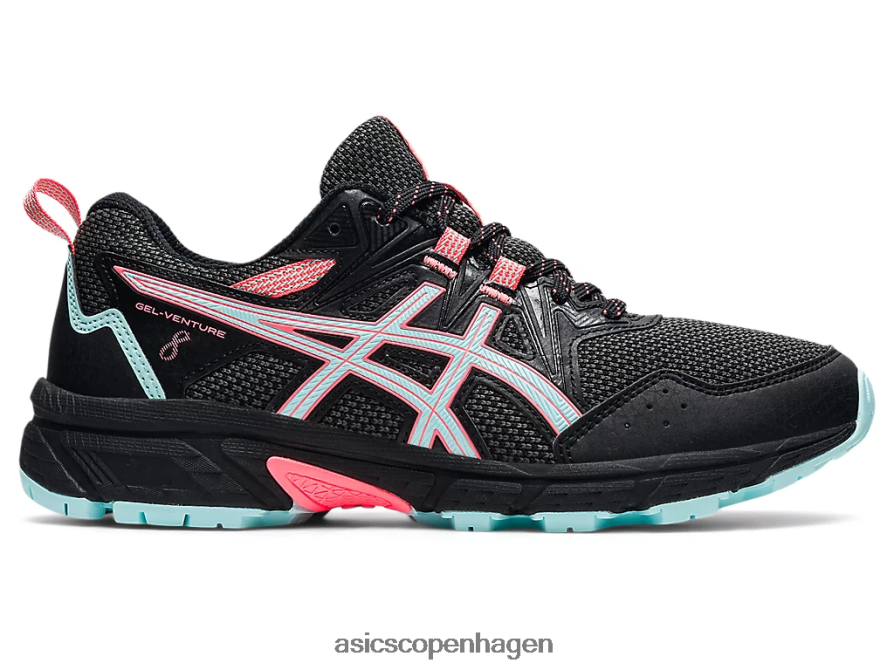 Asics gel-venture 8 sort/klar blå Z206F63610