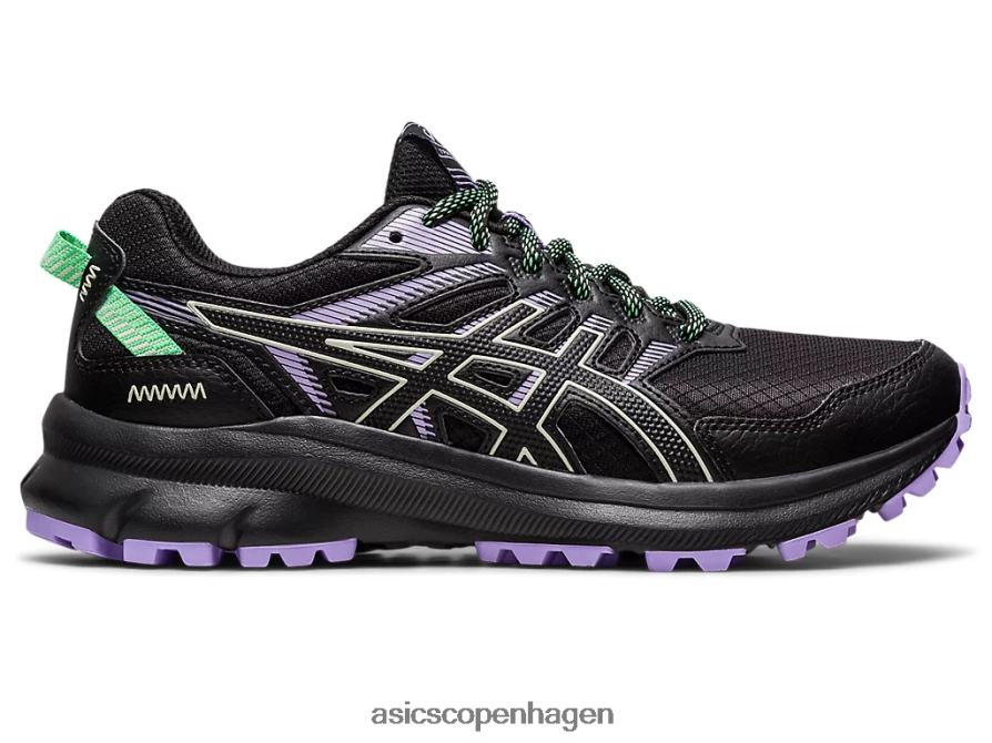 Asics sporspejder 2 sort/hviskende grøn Z206F62421