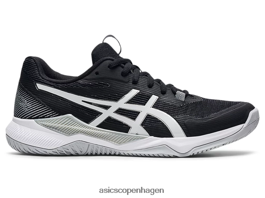 Asics gel-taktik sort hvid Z206F63562