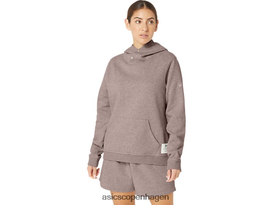 Asics søndag sana fleece hættetrøje fawn Z206F62157