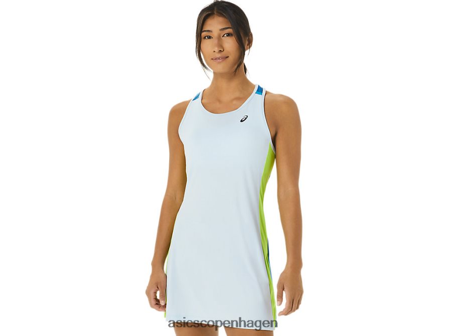 Asics hof grafisk kjole himmel/genfødt blå Z206F62557