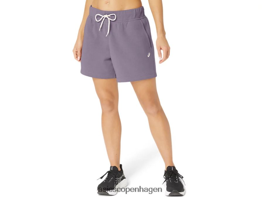 Asics søndag sana fleece short violet kvarts Z206F62152