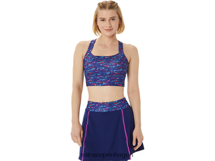 Asics ny stærk bh med 92 print tennis japan børstet aop orkidé Z206F63007